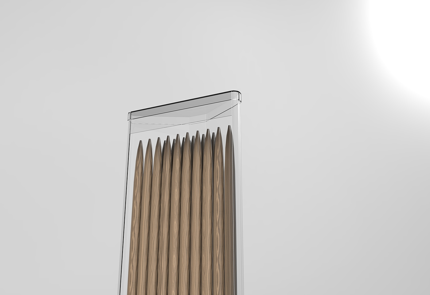 Toothpick box，Portable，Retro，Minimalist，
