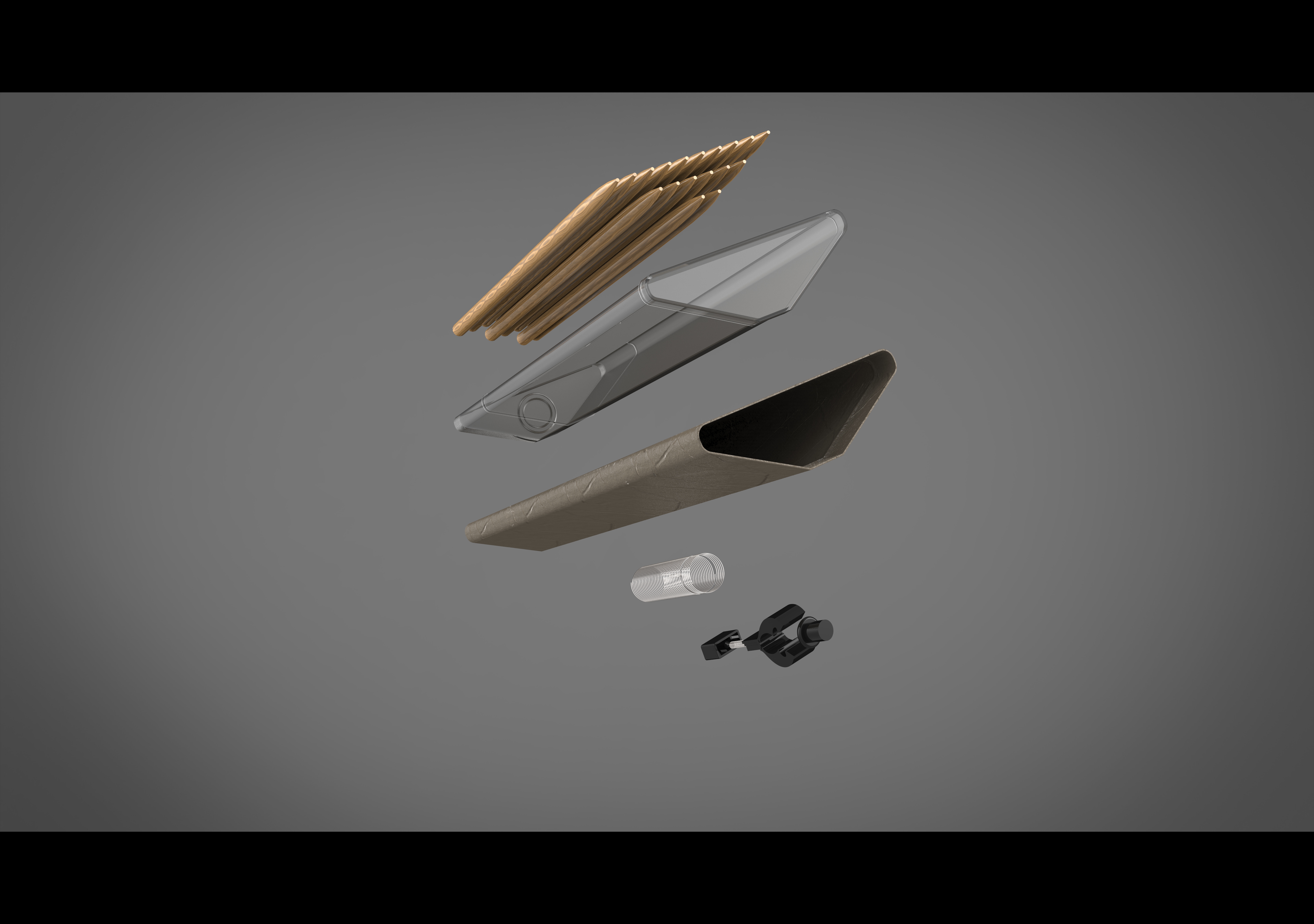 Toothpick box，Portable，Retro，Minimalist，