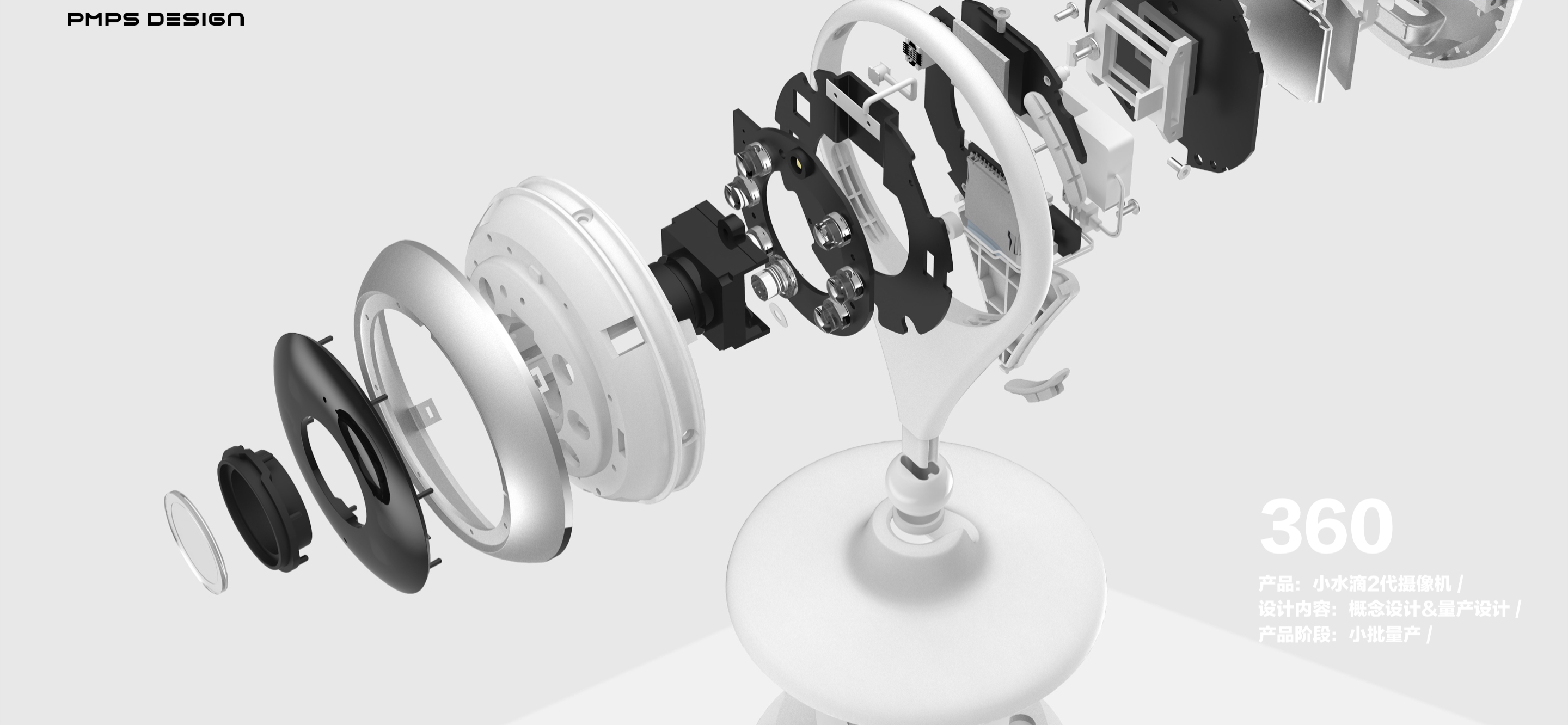 Intelligent hardware industrial design，PMPS，Human mountain and sea of people industrial design，PMPS DESIGN，