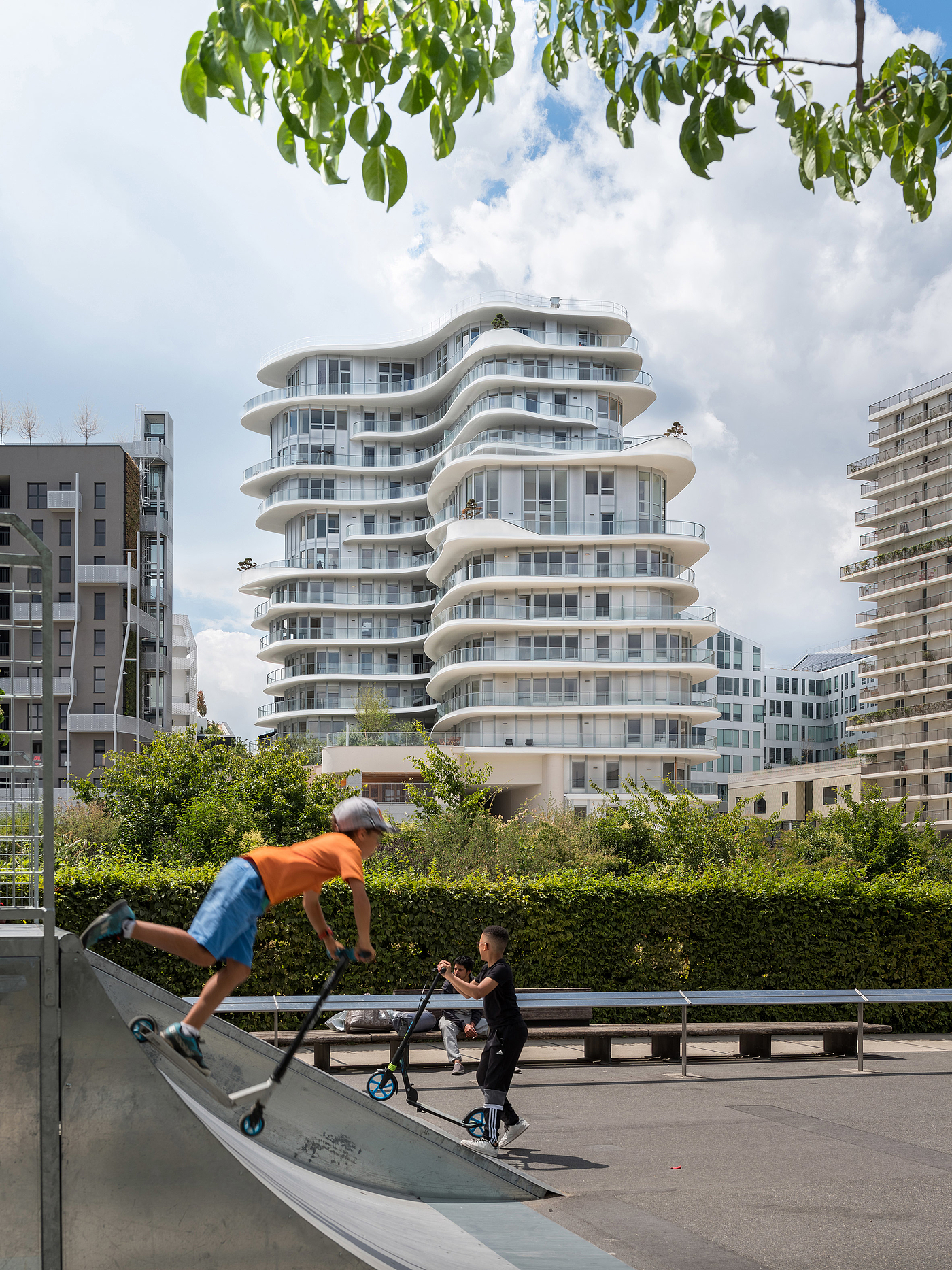 建筑，流体结构，不规则建筑，UNIC，