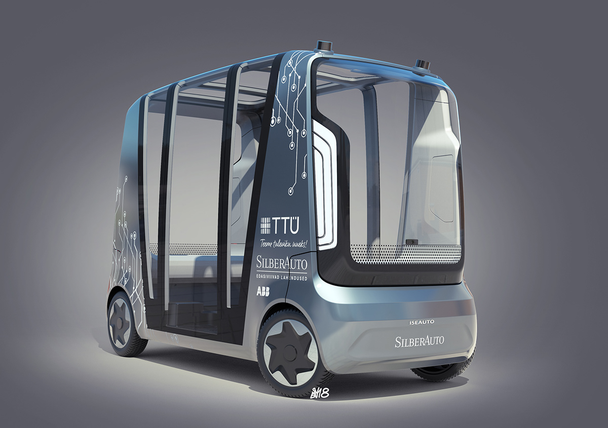 concept，Automatic driving，campus，automatic，