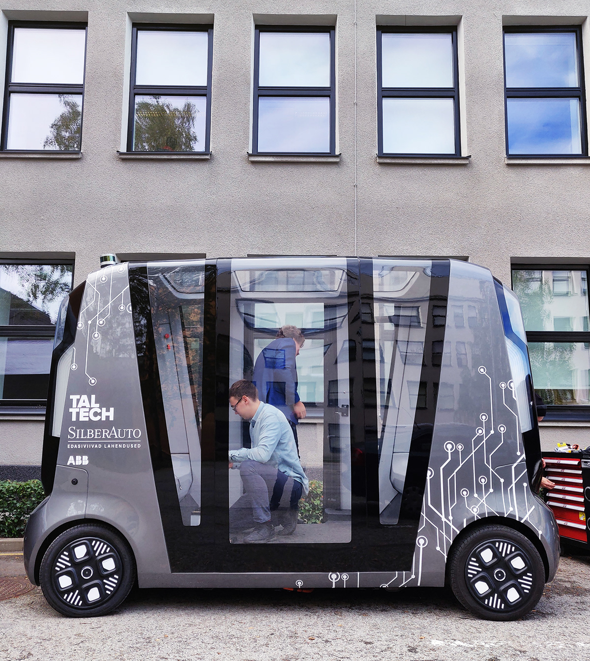 concept，Automatic driving，campus，automatic，