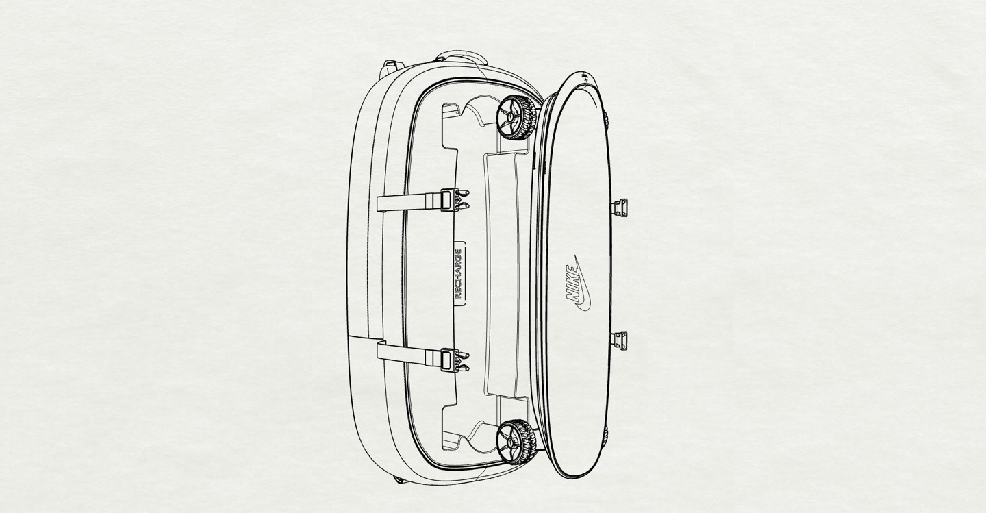 Skate，Personal mobile device，Nike electric cruiser board，industrial design，Nike，