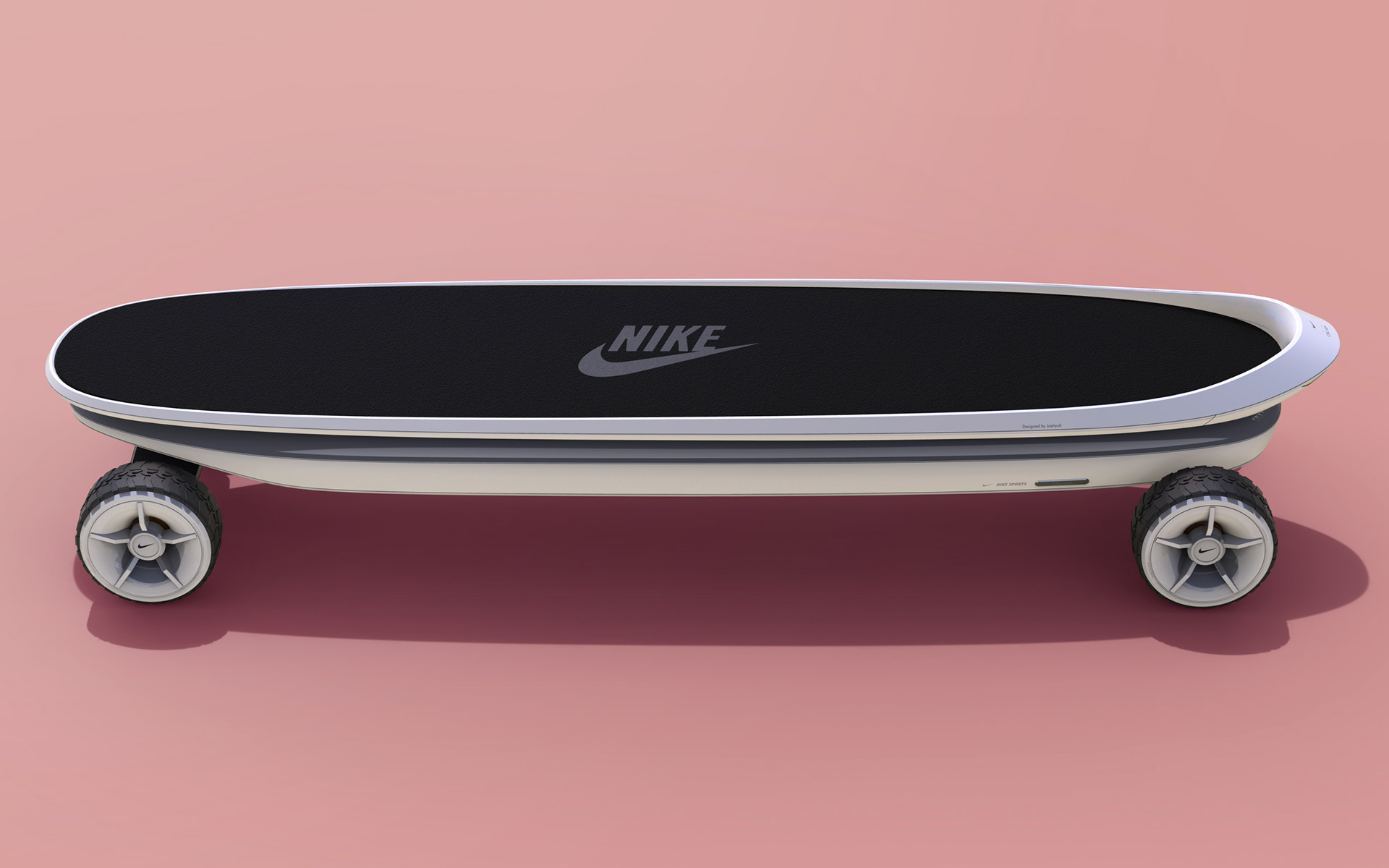Skate，Personal mobile device，Nike electric cruiser board，industrial design，Nike，