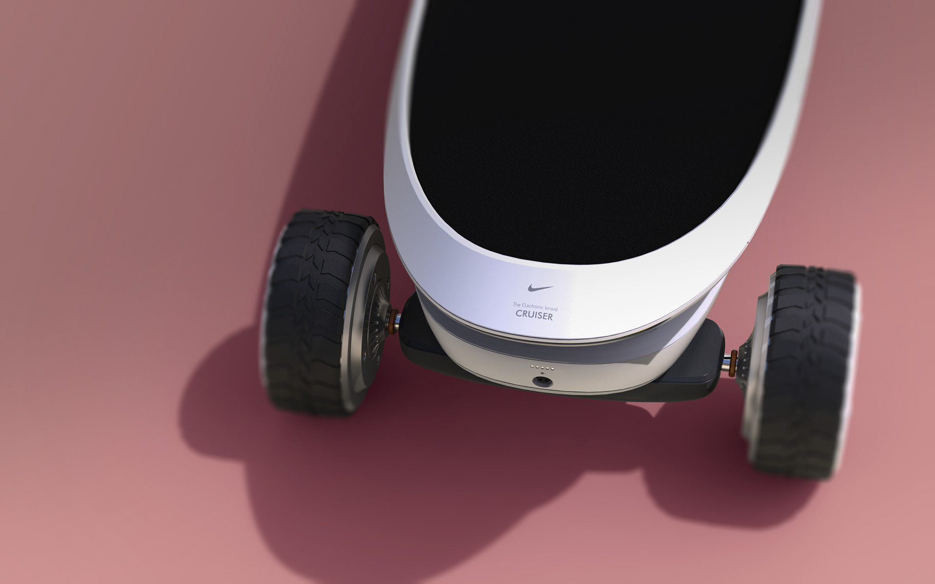 Skate，Personal mobile device，Nike electric cruiser board，industrial design，Nike，