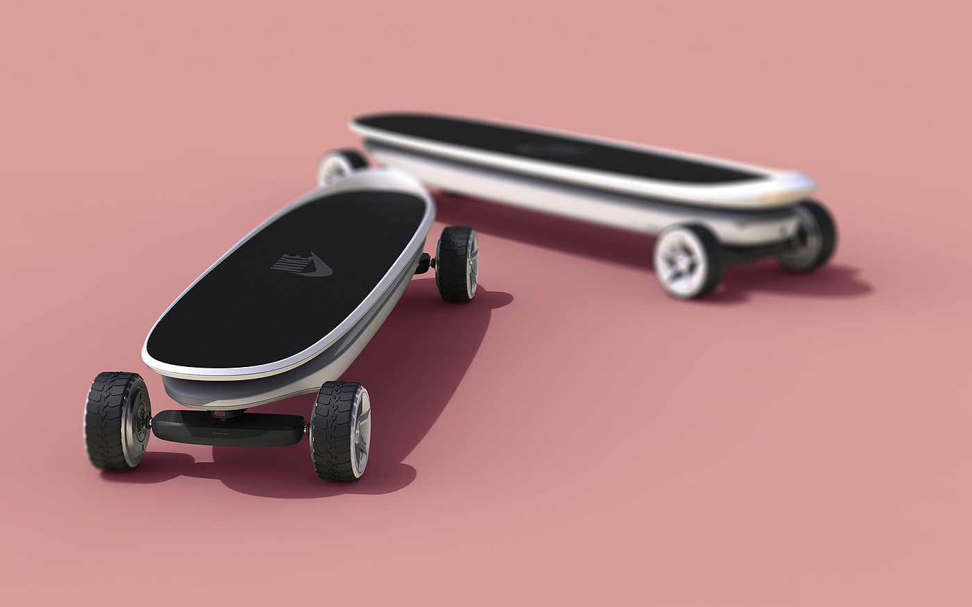 Skate，Personal mobile device，Nike electric cruiser board，industrial design，Nike，