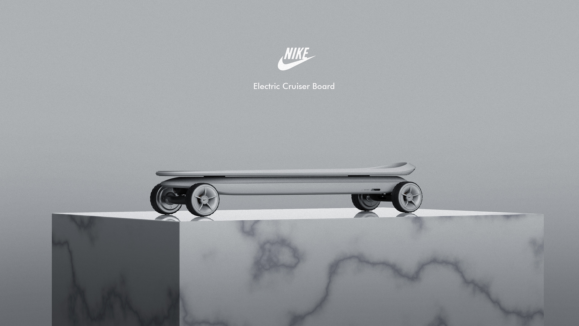 Skate，Personal mobile device，Nike electric cruiser board，industrial design，Nike，