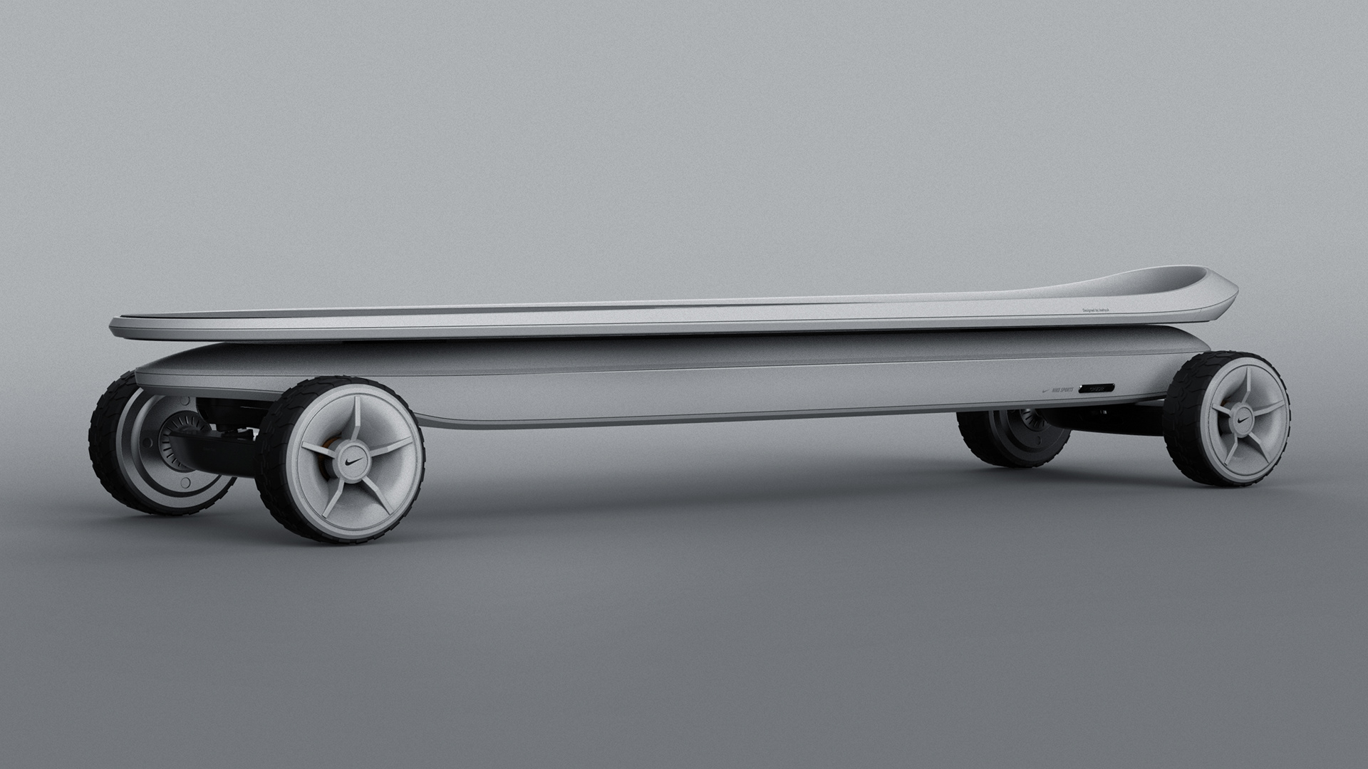 Skate，Personal mobile device，Nike electric cruiser board，industrial design，Nike，