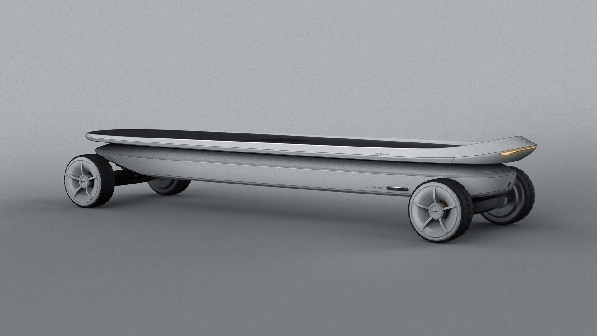 Skate，Personal mobile device，Nike electric cruiser board，industrial design，Nike，