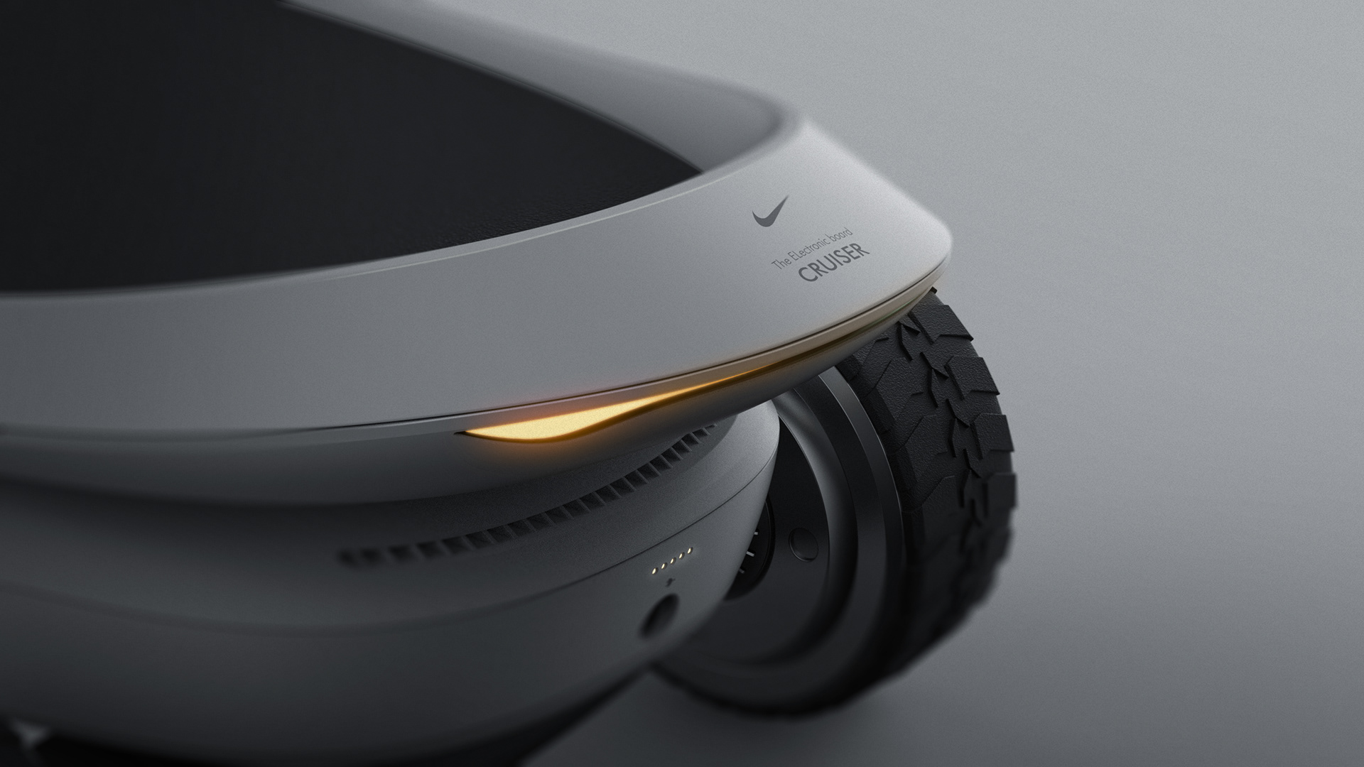 Skate，Personal mobile device，Nike electric cruiser board，industrial design，Nike，