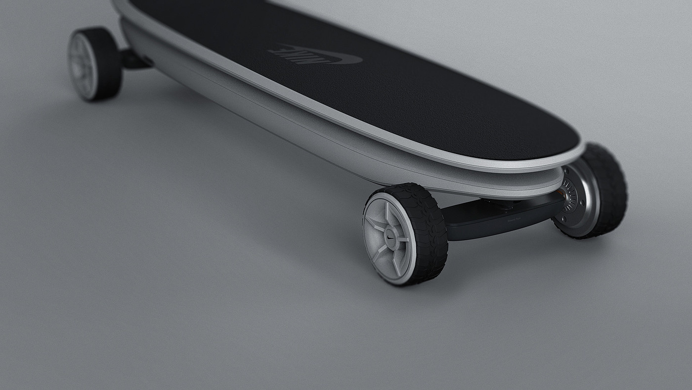 Skate，Personal mobile device，Nike electric cruiser board，industrial design，Nike，