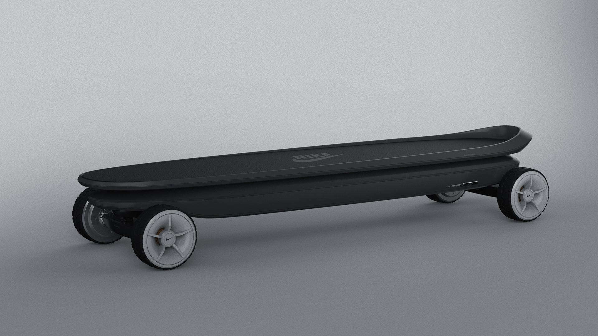Skate，Personal mobile device，Nike electric cruiser board，industrial design，Nike，