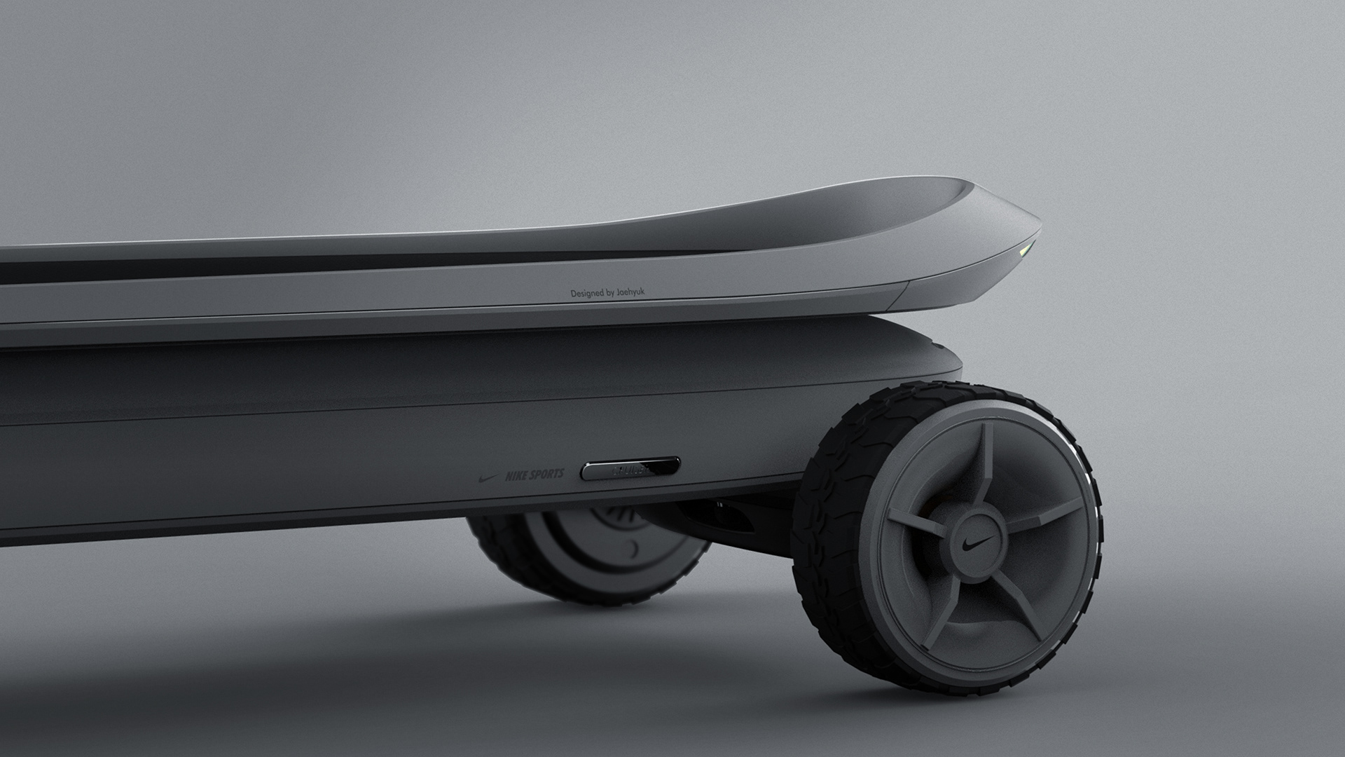 Skate，Personal mobile device，Nike electric cruiser board，industrial design，Nike，