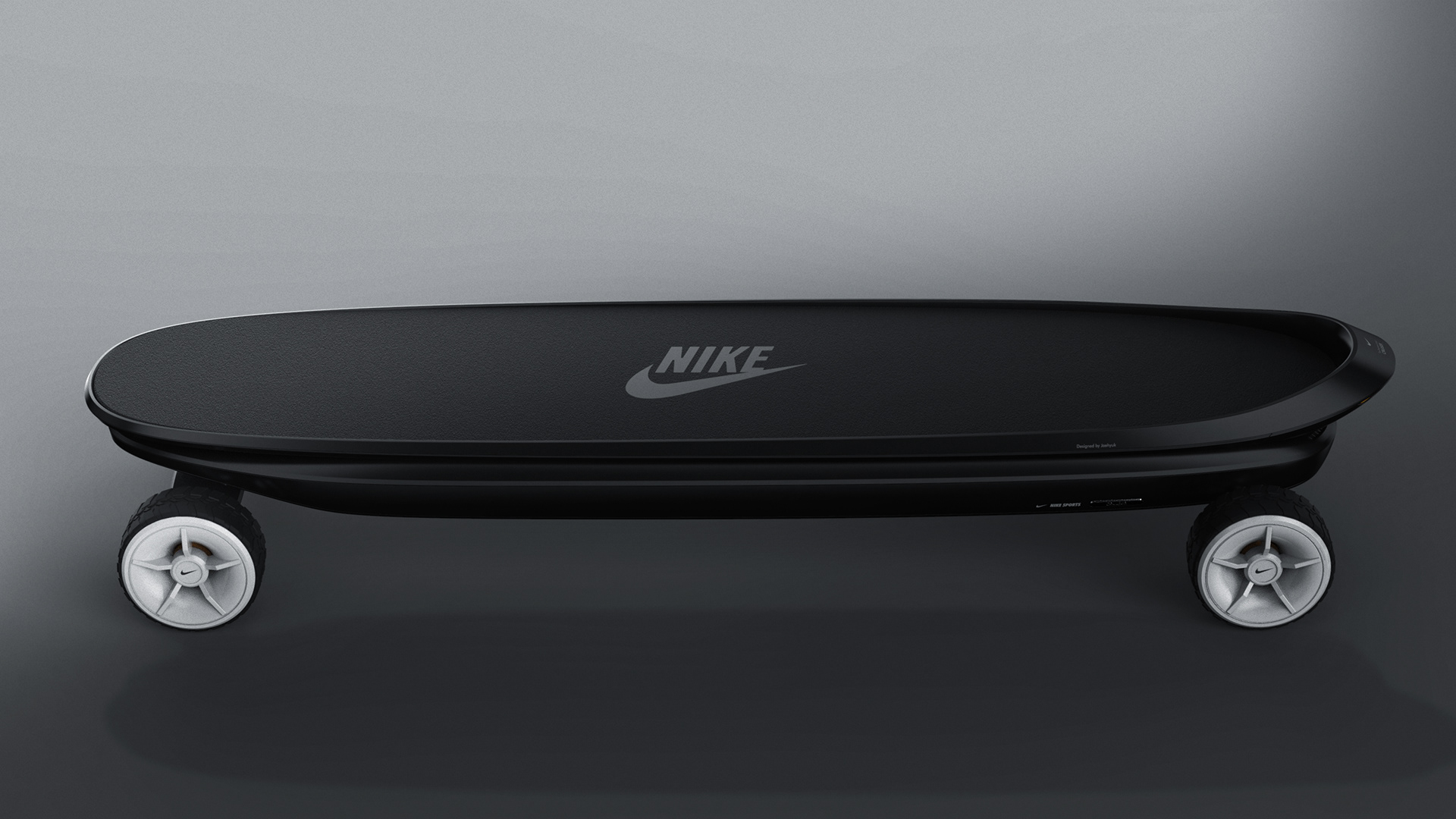 Skate，Personal mobile device，Nike electric cruiser board，industrial design，Nike，