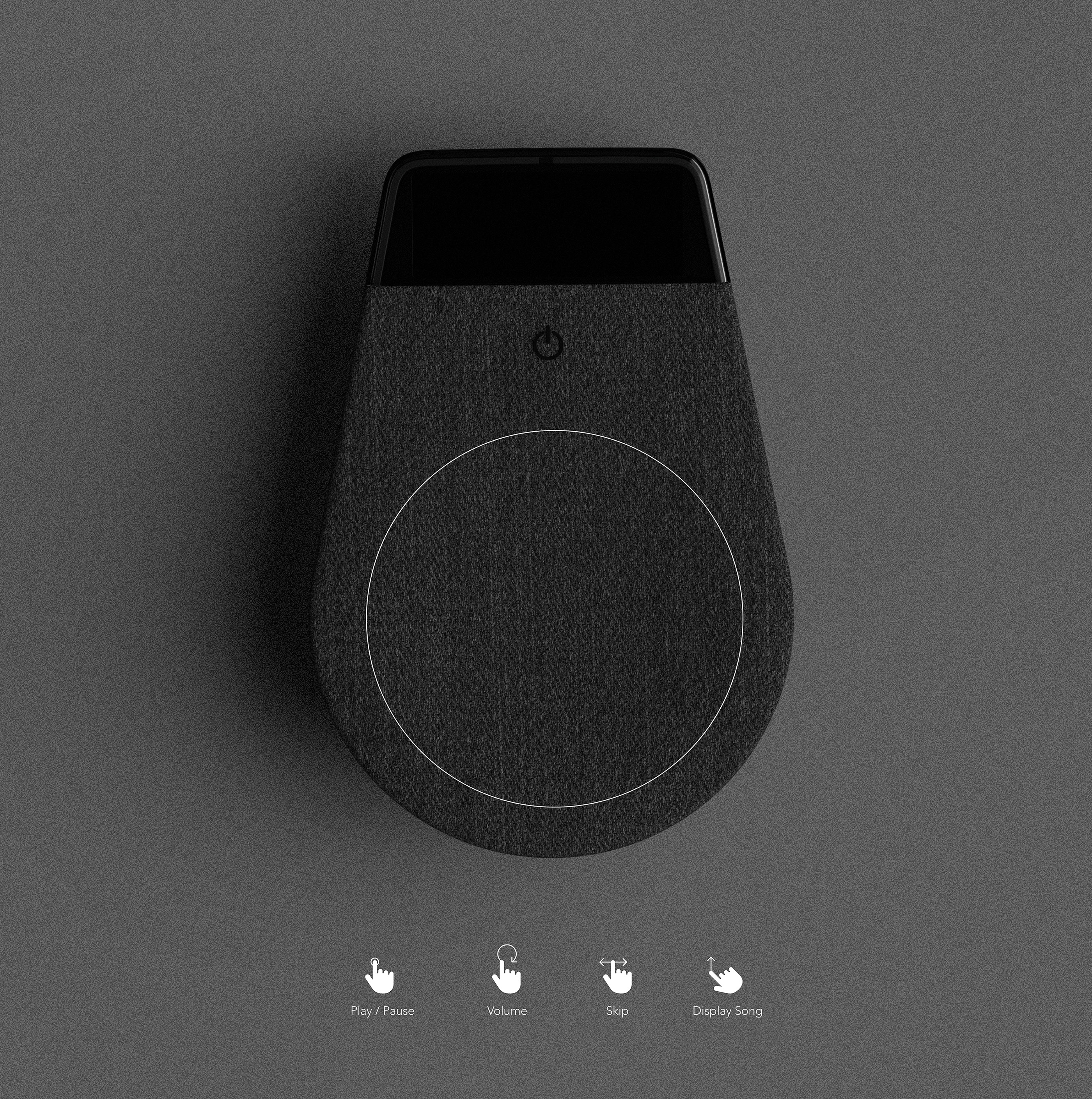 CRAVT，music player ，black，