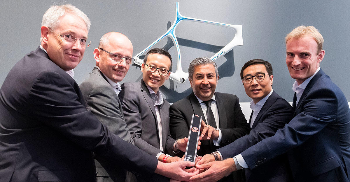 best of best ，Red dot best design award，Steelworks，Bicycle accessories，Bicycle frame，2019 red dot product design award，