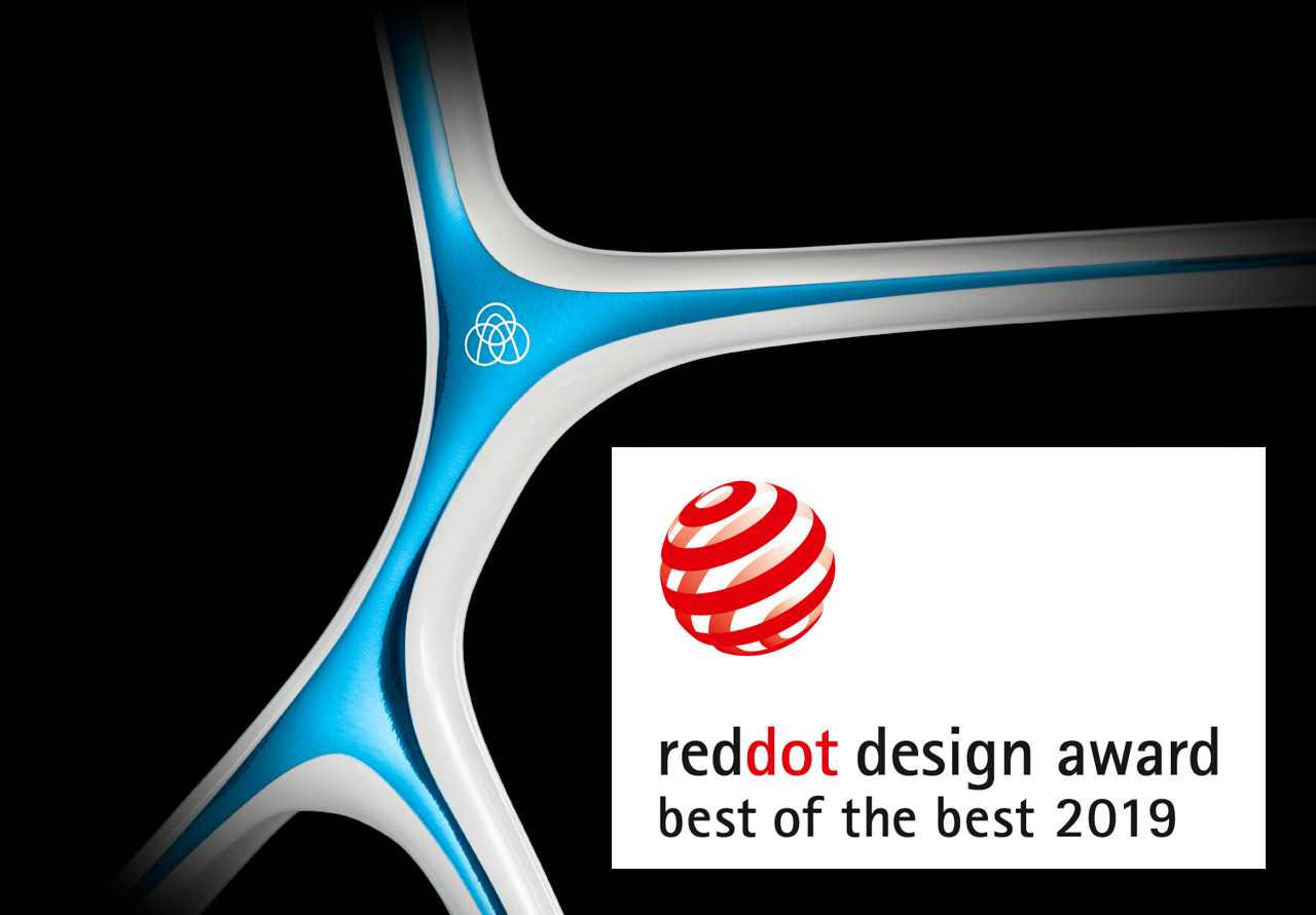 best of best ，Red dot best design award，Steelworks，Bicycle accessories，Bicycle frame，2019 red dot product design award，