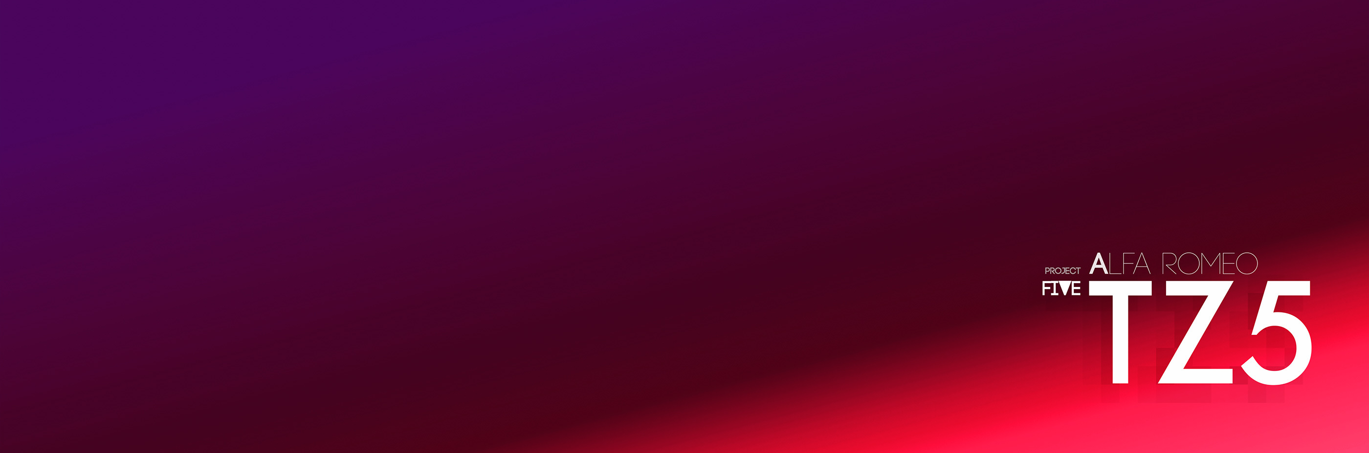 Hand drawn，Automobile design，Alfa Romeo TZ5，