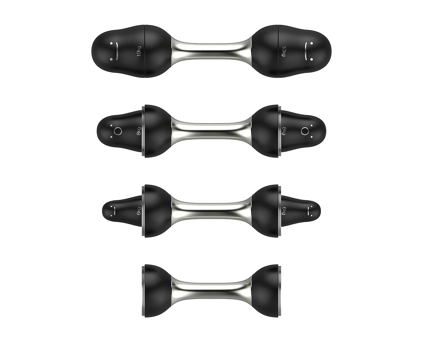 black，Household dumbbell，Matryoshka，