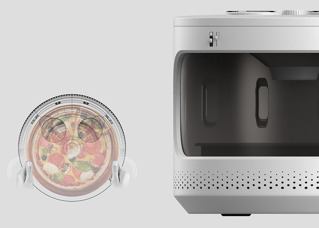 oven，Hybrid＆Wide-Oven，white，