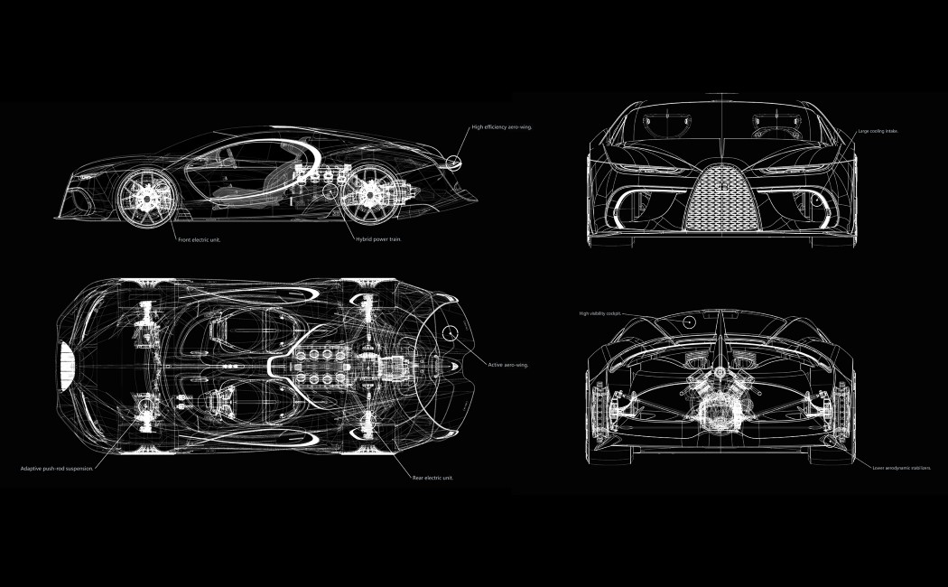 conceptual design，Automobile design，Invisible，