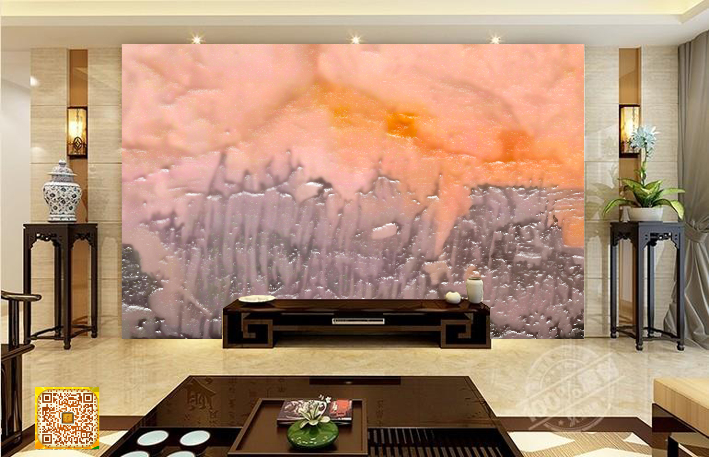 MICAHSO，Intelligent art of human brain，Natural art，Chinese traditional culture，Original mural，
