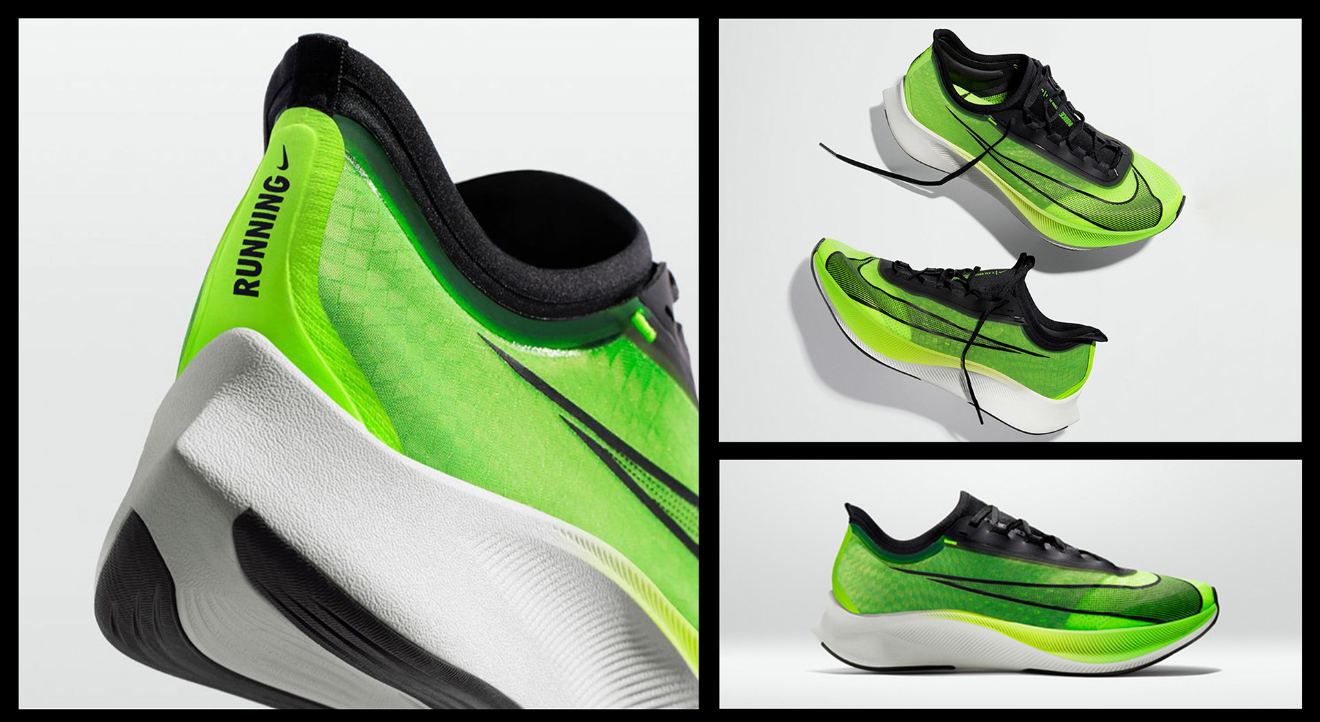 nikezoomfly3专业运动跑鞋设计