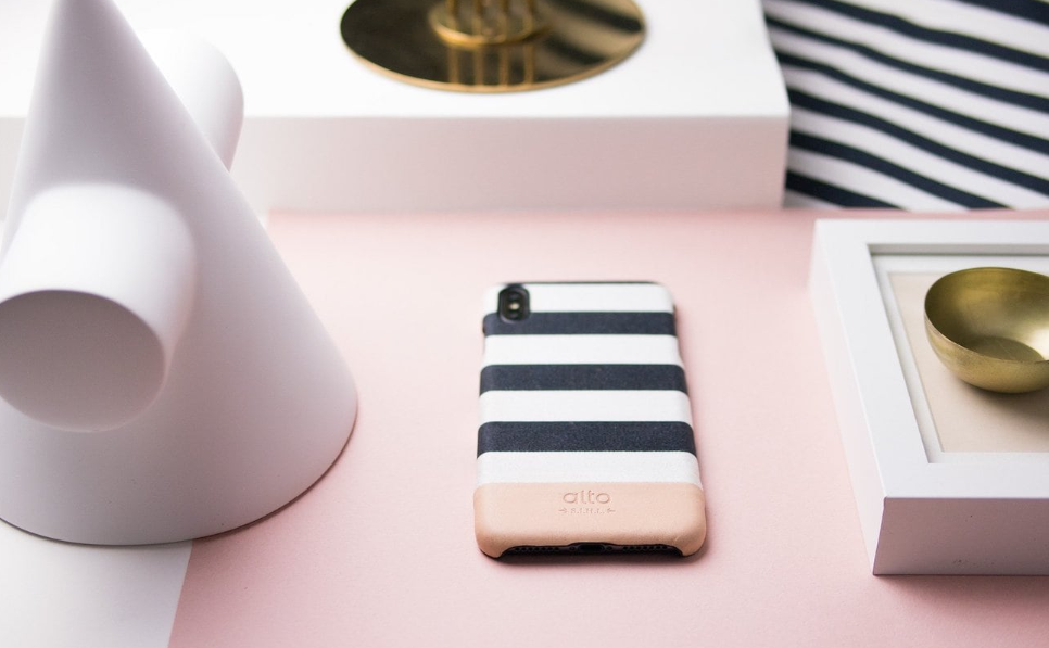 Alto Denim，Leather cover，iPhone Xs，