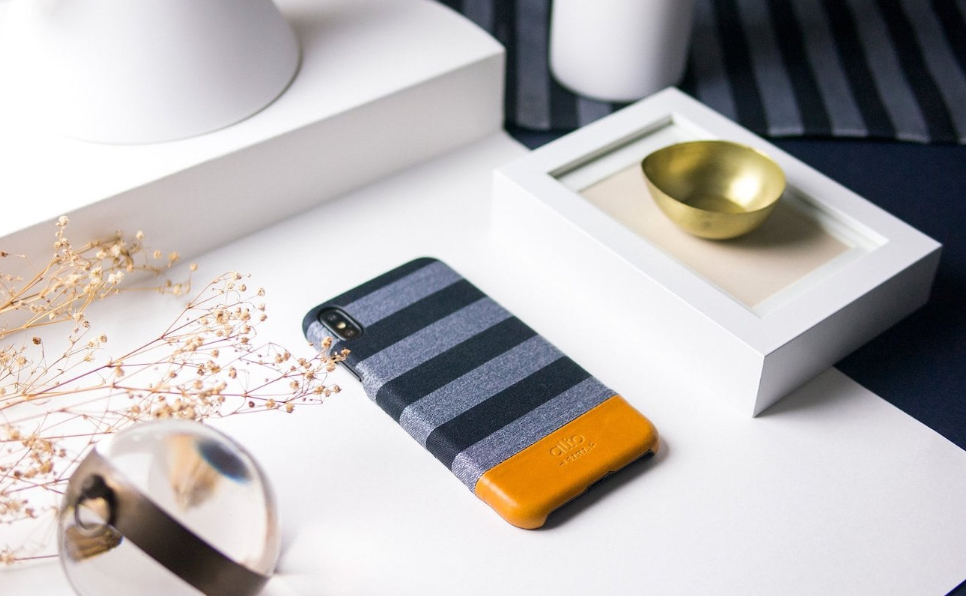 Alto Denim，Leather cover，iPhone Xs，