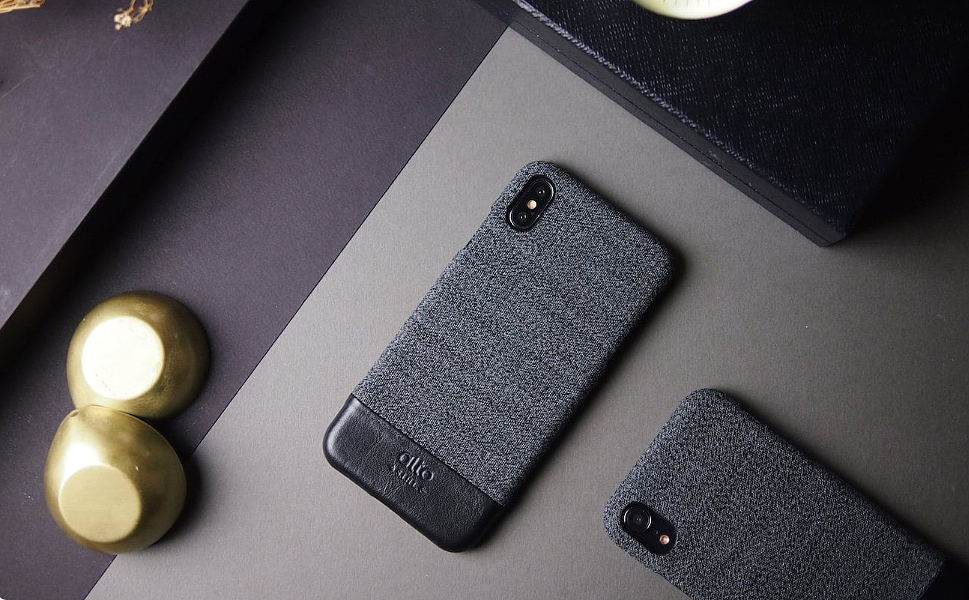 Alto Denim，Leather cover，iPhone Xs，