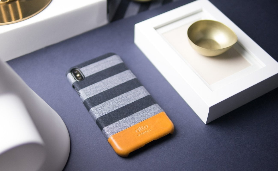 Alto Denim，Leather cover，iPhone Xs，