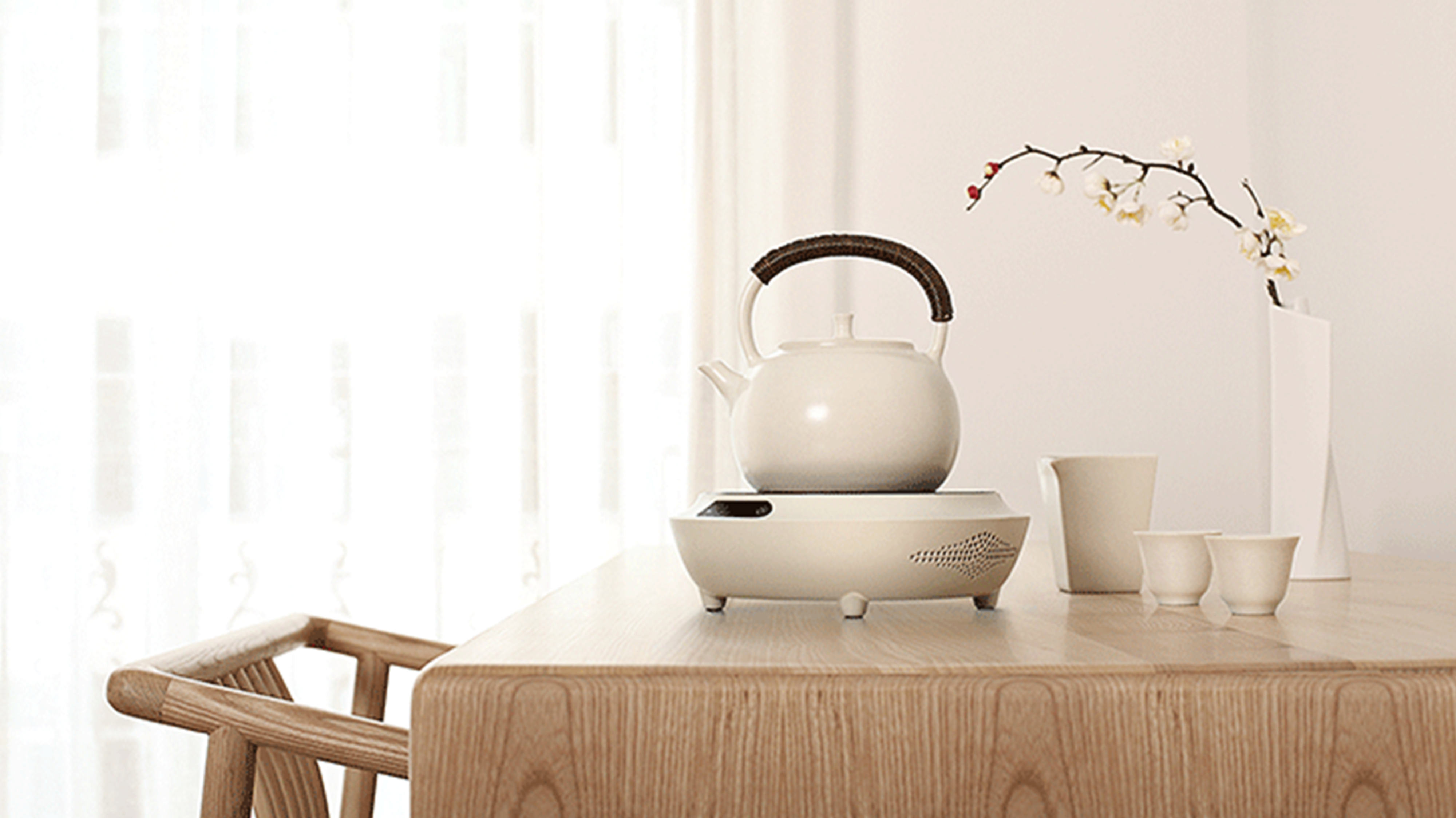 Design of electric tea stove，product design，industrial design，Design of induction cooker，Electric furnace，