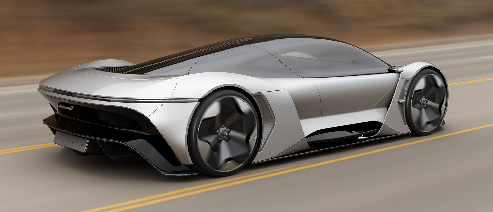 automobile，Sports car，McLaren，industrial design，Automatic design，silver，