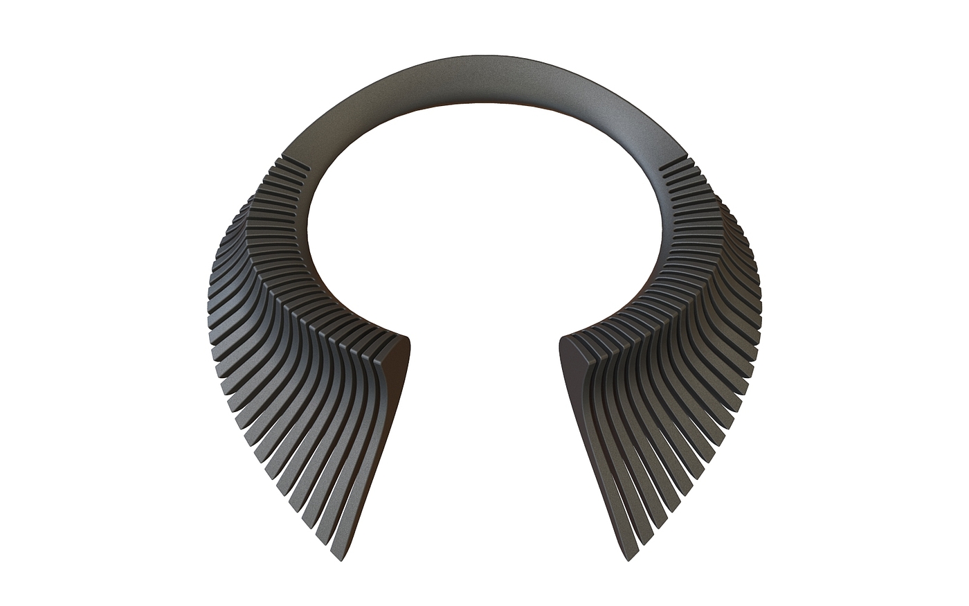 Grace，Plastic black，Jewelry design，Grace，Necklace，