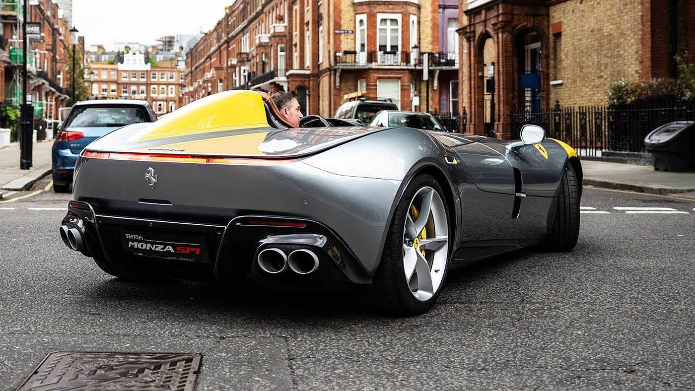 2019 red dot product design award，Ferrari Monza SP1，Sports car，Red dot best design award，best of best ，