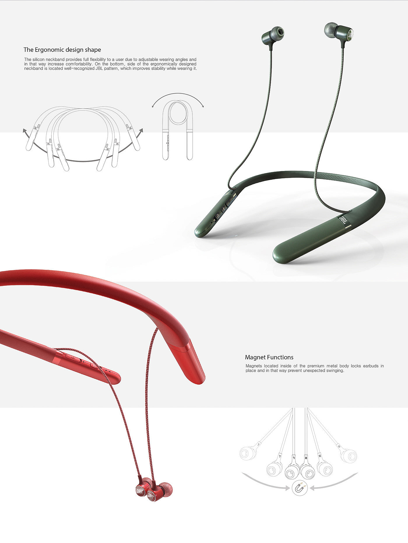 Red dot award，JBL Live 250BT，Bluetooth headset，