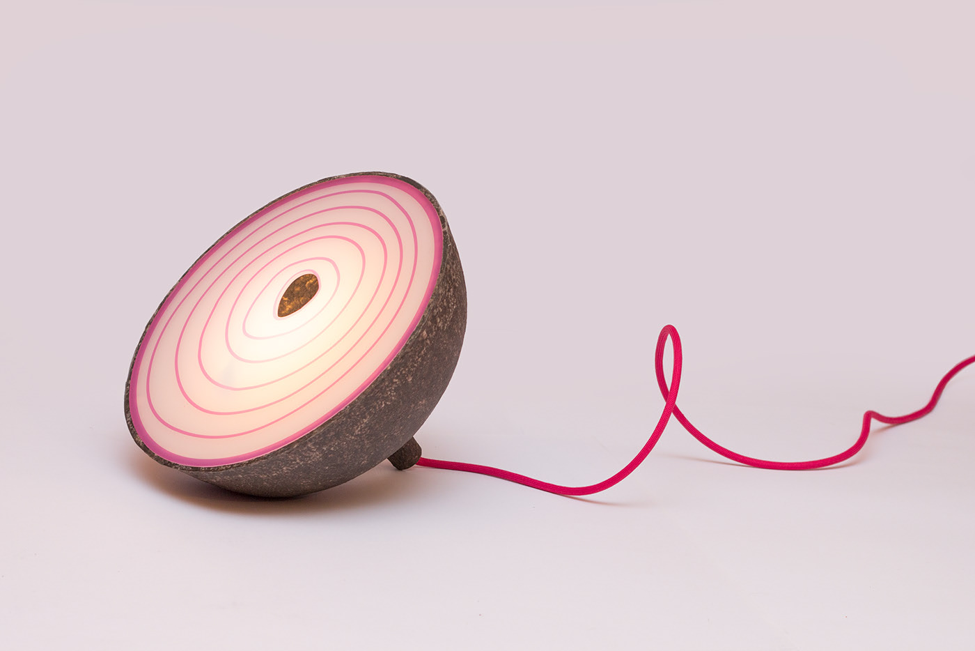 Intimity，onion，Recycled paper lamp，environment protection，lamp，