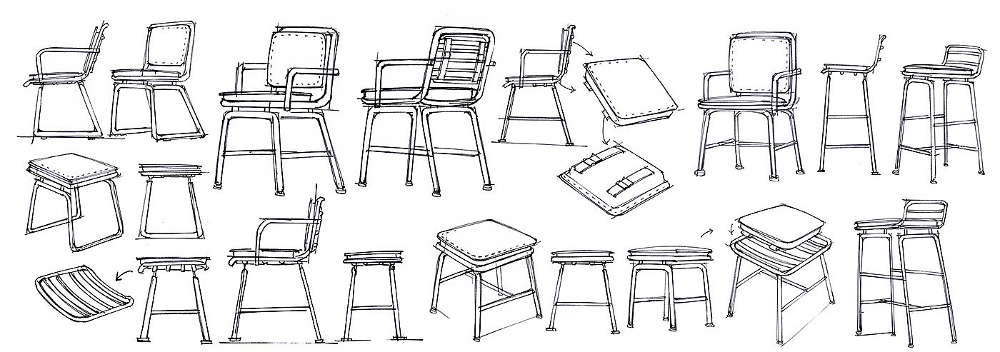 chair，concise，discharge，install，