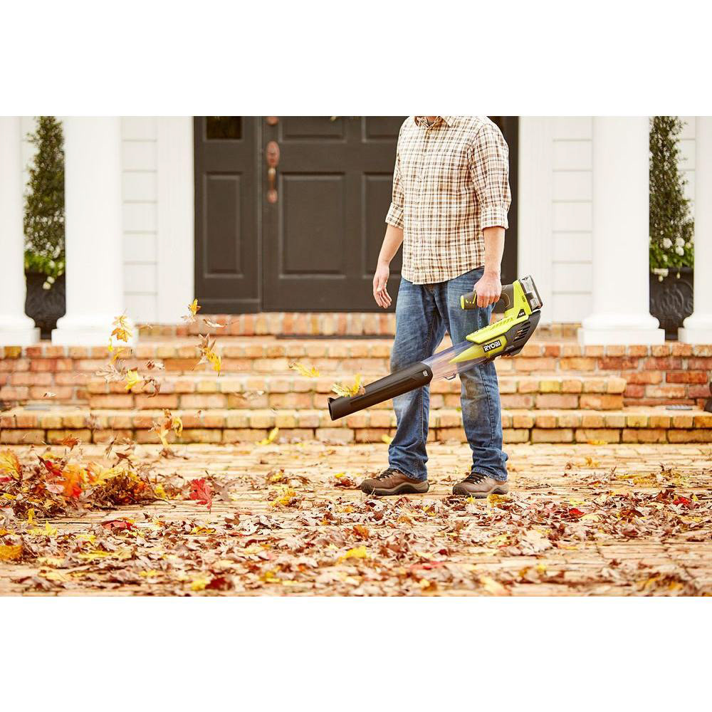 green，hair drier，RYOBI One+ Blower，