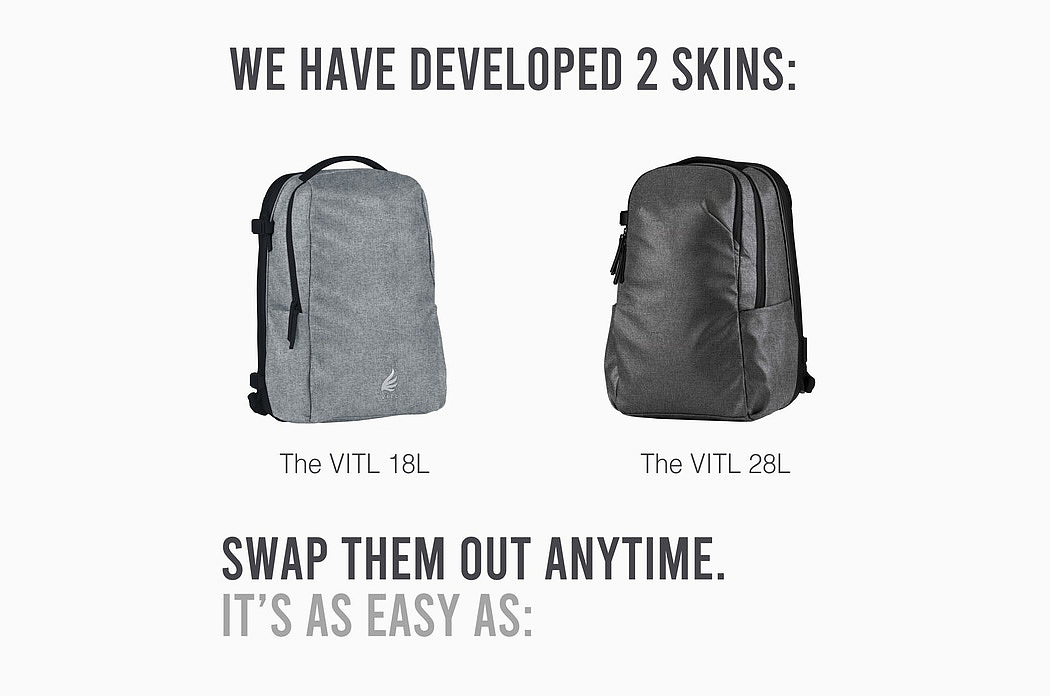 背包，空调，模块化，VITL，
