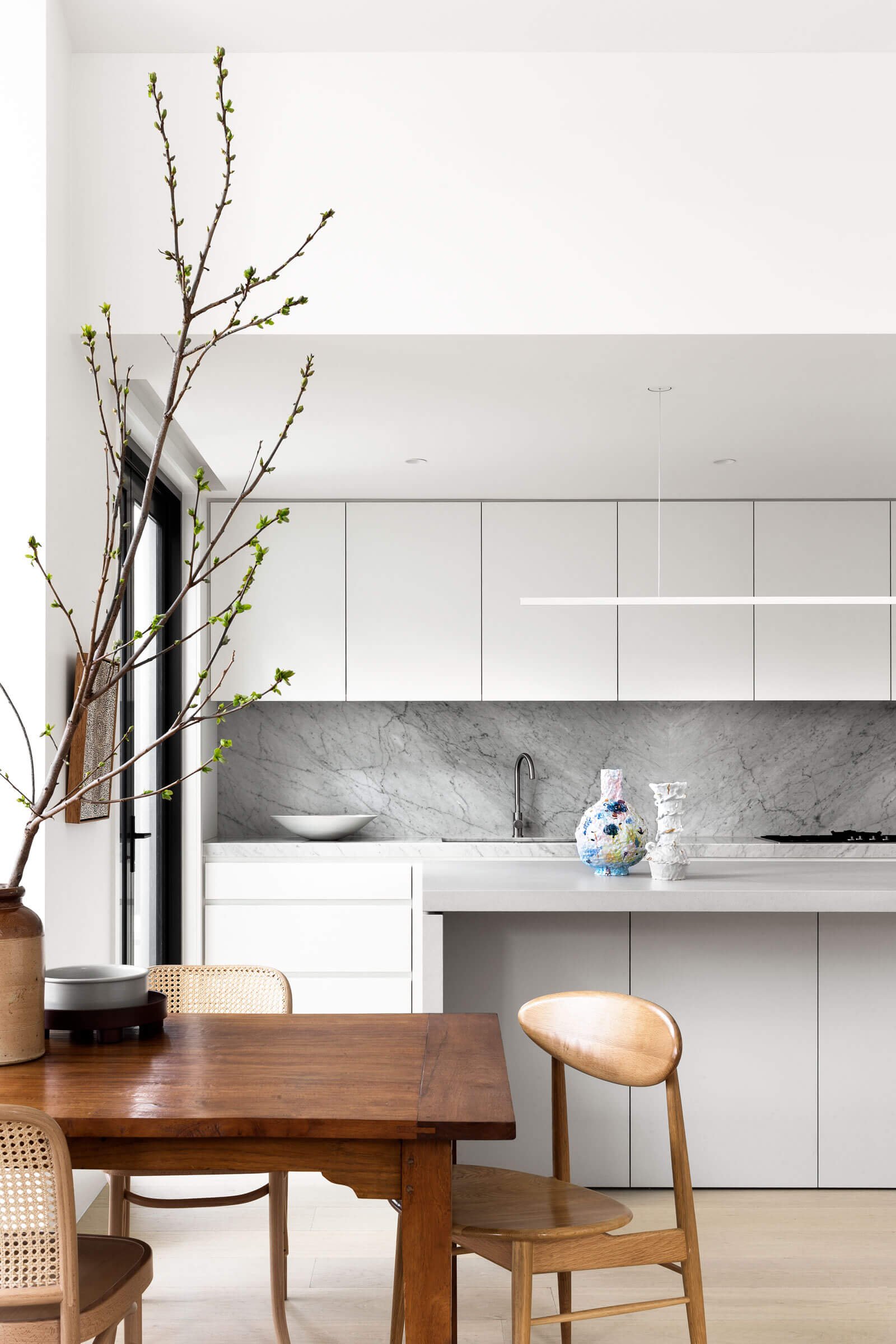 Modern style，renovation，indoor，Caufield House，