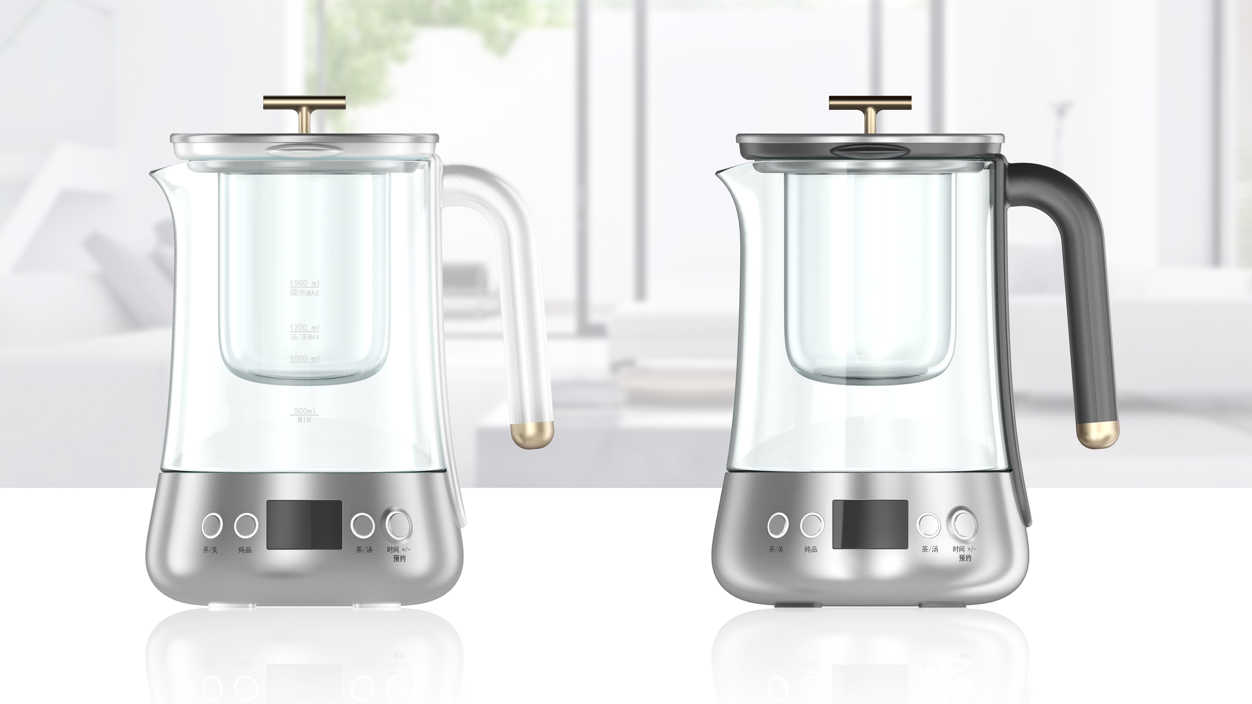 industrial design，product design，Teapot design，Electric kettle design，Small household appliance design，Creative small household appliances，