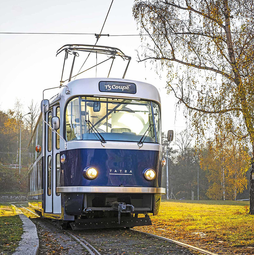 tram，2019 red dot product design award，Honourable mention，T3 Tatra，tram，sightseeing，T3 cut-off，