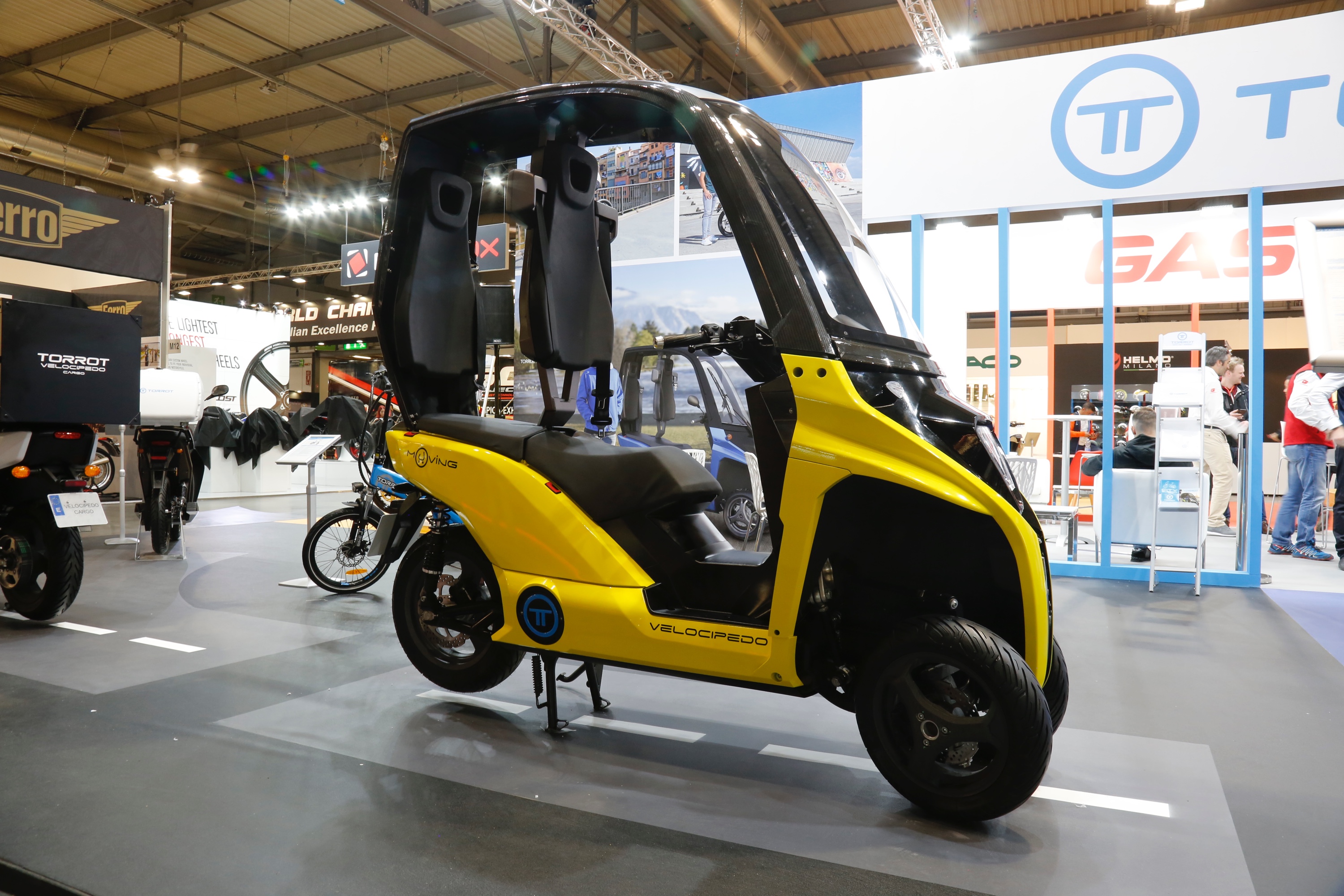 Torrot Velocipedo，Tricycle，Honourable mention，2019 red dot product design award，automobile，Electric vehicle，