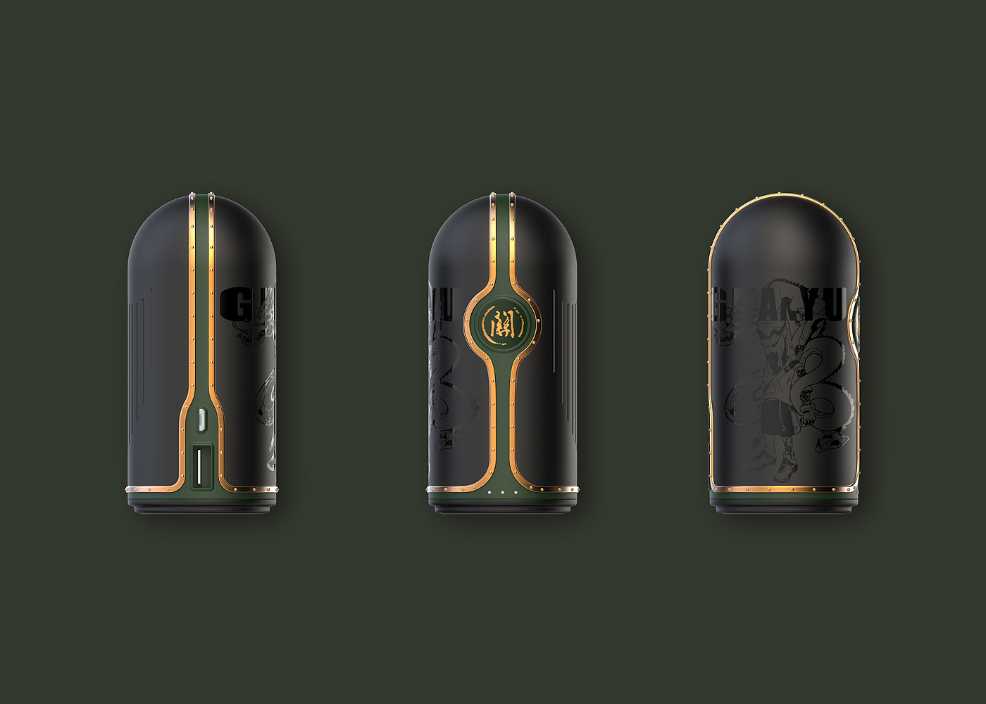 portable source，Cultural creation，three countries，portable battery，