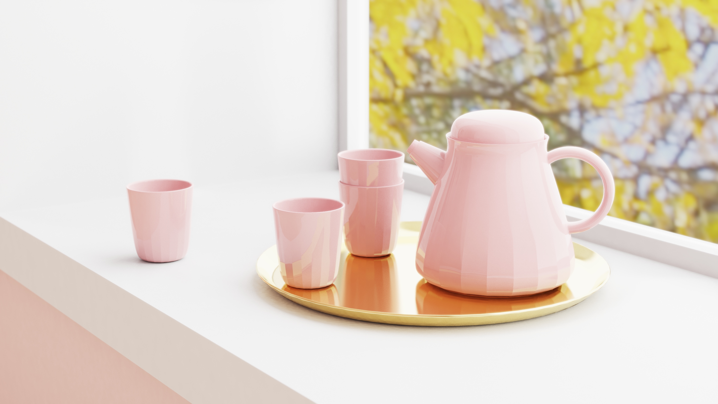 tea set，