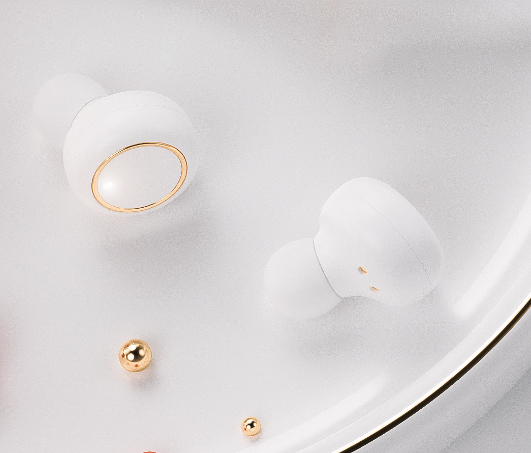 Consumer electronics，Design，Render，Bluetooth headset，tws，