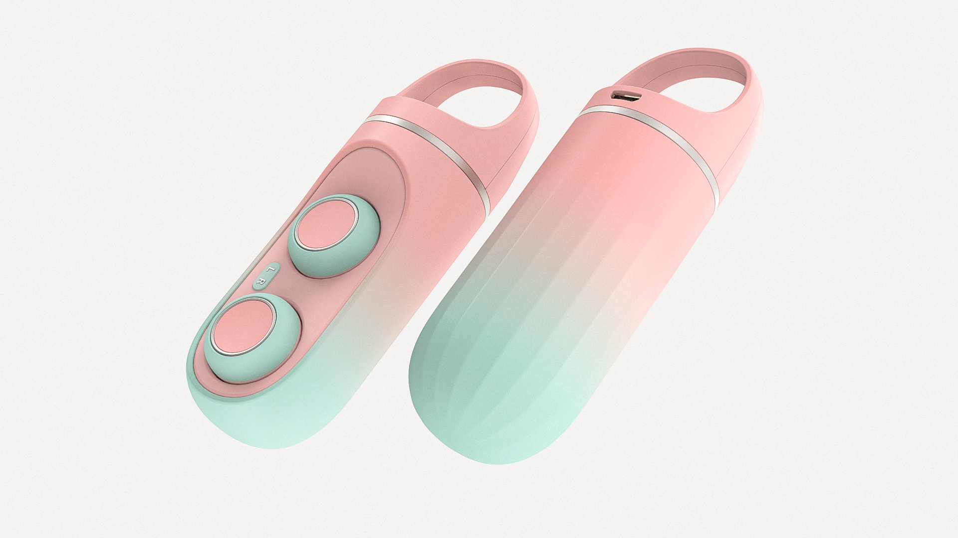 Consumer electronics，Design，Render，Bluetooth headset，tws，