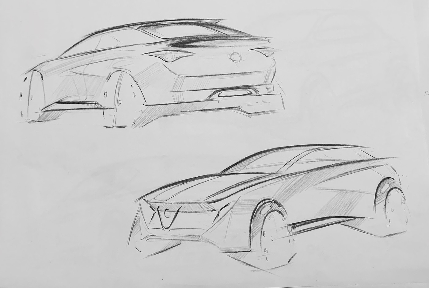 design sketch，sketch，Automobile design，