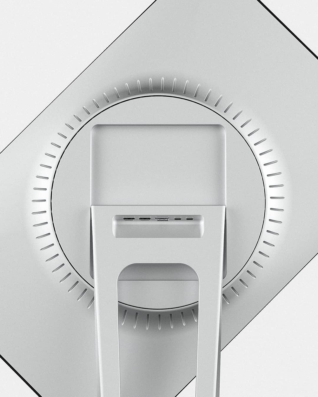Mac Pro HDR，Computer design，silver，